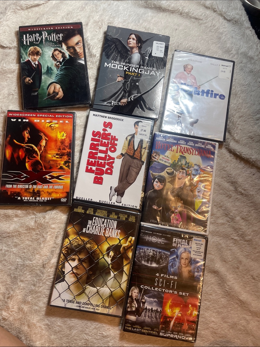 Assorted DVD Movie Lot - Includes Harry Potter & More ALL NEW